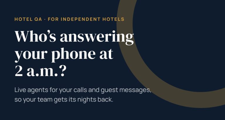 Independent hotel general manager getting a full night of sleep
